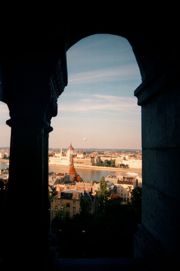 a view across Budapest